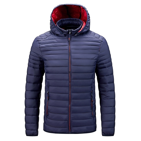 Men's All-Season Ultra Lightweight Packable Sparka Jacket - Picture 5 of 7